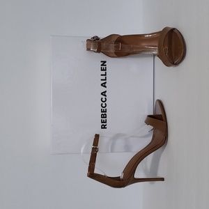 Brand New Rebecca Allen "The Two Strap" Sandal Nude III SZ 8 1/2 M